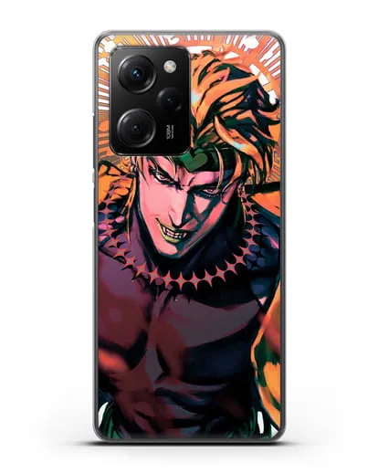 Чехол аниме Невероятные приключения Джо-Джо - Дио силиконовый для Xiaomi Poco X5 Pro