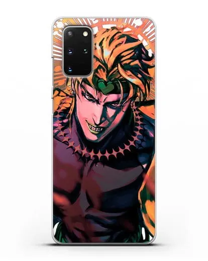 Чехол аниме Невероятные приключения Джо-Джо - Дио силиконовый для Samsung Galaxy S20 Plus [SM-G985F]