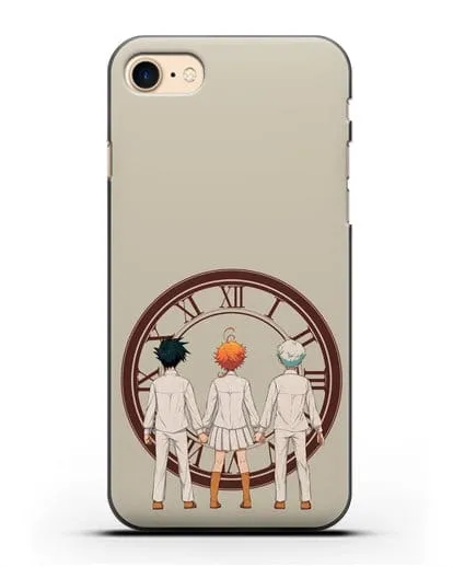 Чехол аниме Обещанный Неверленд - Игра на скорость силиконовый для iPhone 8