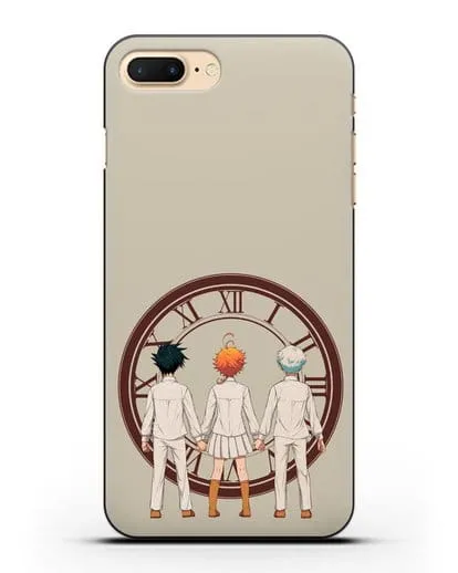Чехол аниме Обещанный Неверленд - Игра на скорость силиконовый для iPhone 8 Plus