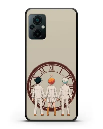 Чехол аниме Обещанный Неверленд - Игра на скорость силиконовый для Xiaomi Poco M5