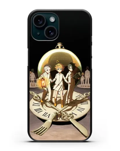 Чехол аниме Обещанный Неверленд - Игра на выживание силиконовый для iPhone 15