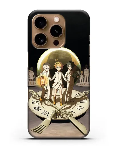 Чехол аниме Обещанный Неверленд - Игра на выживание силиконовый для iPhone 16 Pro