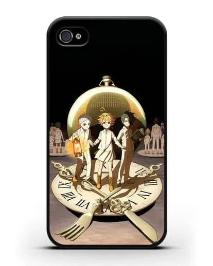 Чехол аниме Обещанный Неверленд - Игра на выживание силиконовый для iPhone 4/4s