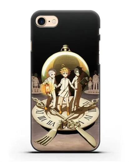 Чехол аниме Обещанный Неверленд - Игра на выживание силиконовый для iPhone 8