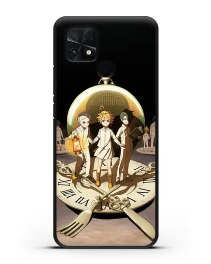 Чехол аниме Обещанный Неверленд - Игра на выживание силиконовый для Xiaomi Poco C40