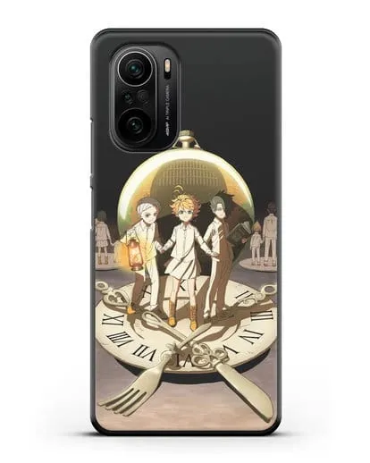 Чехол аниме Обещанный Неверленд - Игра на выживание силиконовый для Xiaomi Poco F3