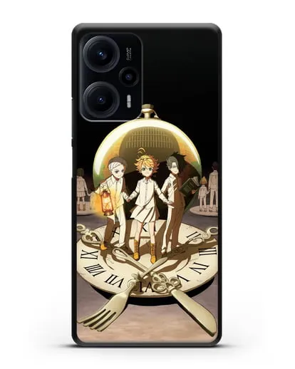 Чехол аниме Обещанный Неверленд - Игра на выживание силиконовый для Xiaomi Poco F5