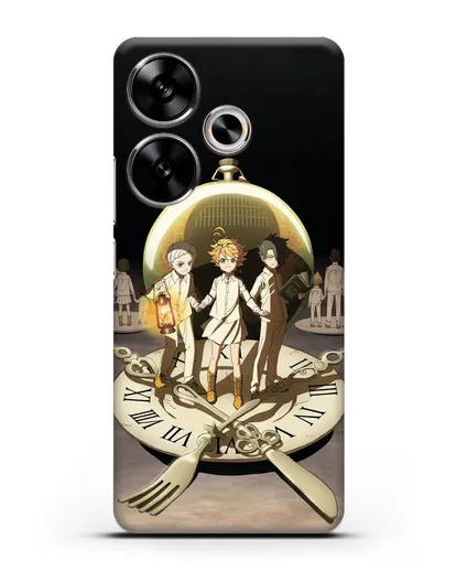 Чехол аниме Обещанный Неверленд - Игра на выживание силиконовый для Xiaomi Poco F6