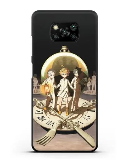 Чехол аниме Обещанный Неверленд - Игра на выживание силиконовый для Xiaomi Poco X3