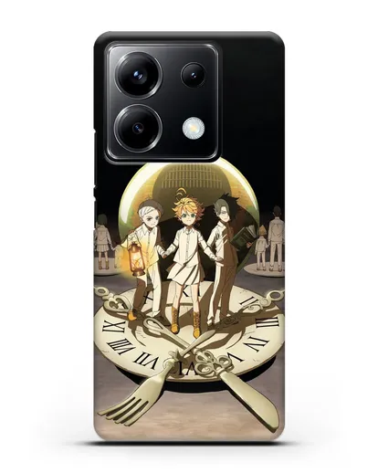 Чехол аниме Обещанный Неверленд - Игра на выживание силиконовый для Xiaomi Poco X6