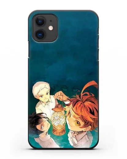 Чехол аниме Обещанный Неверленд - В свете фонаря силиконовый для iPhone 11