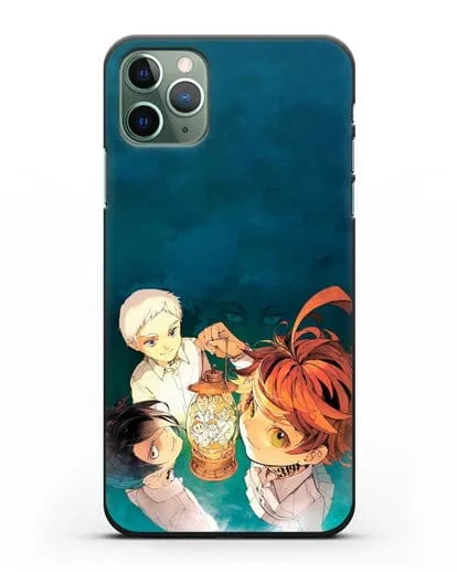 Чехол аниме Обещанный Неверленд - В свете фонаря силиконовый для iPhone 11 Pro