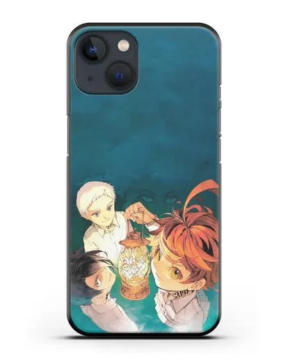 Чехол аниме Обещанный Неверленд - В свете фонаря силиконовый для iPhone 13 Mini