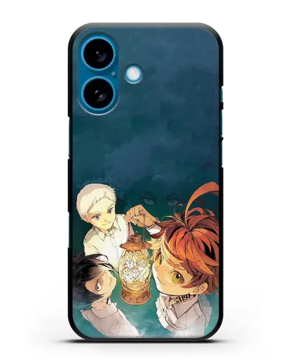 Чехол аниме Обещанный Неверленд - В свете фонаря силиконовый для iPhone 16