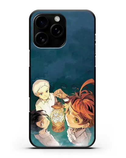 Чехол аниме Обещанный Неверленд - В свете фонаря силиконовый для iPhone 16 Pro Max