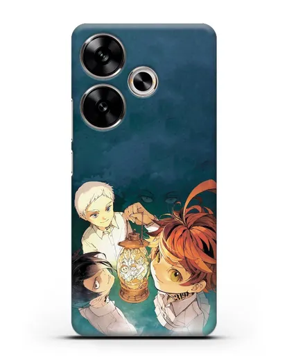 Чехол аниме Обещанный Неверленд - В свете фонаря силиконовый для Xiaomi Poco F6