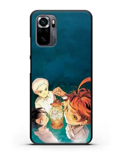 Чехол аниме Обещанный Неверленд - В свете фонаря силиконовый для Xiaomi Poco M5s