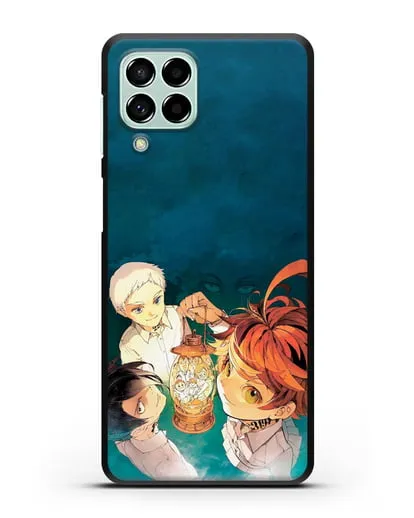 Чехол аниме Обещанный Неверленд - В свете фонаря силиконовый для Samsung Galaxy M53 [SM-M536]