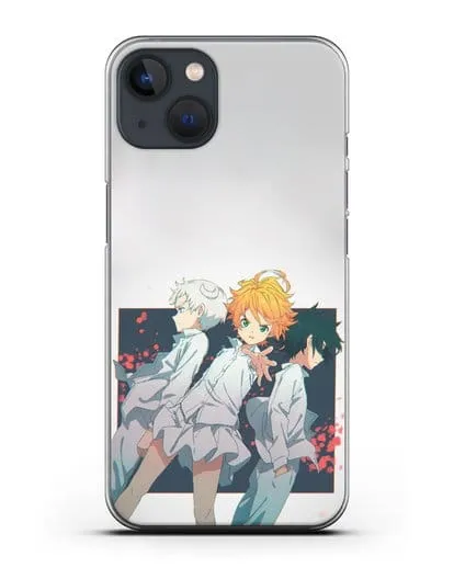 Чехол аниме Обещанный Неверленд - Особенные силиконовый для iPhone 13 Mini