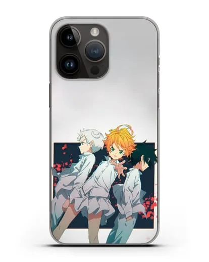 Чехол аниме Обещанный Неверленд - Особенные силиконовый для iPhone 14 Pro Max