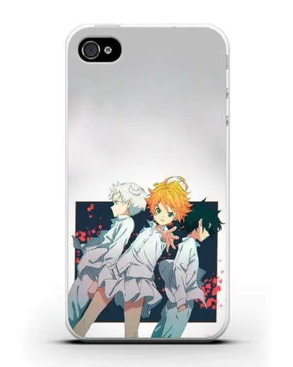 Чехол аниме Обещанный Неверленд - Особенные силиконовый для iPhone 4/4s