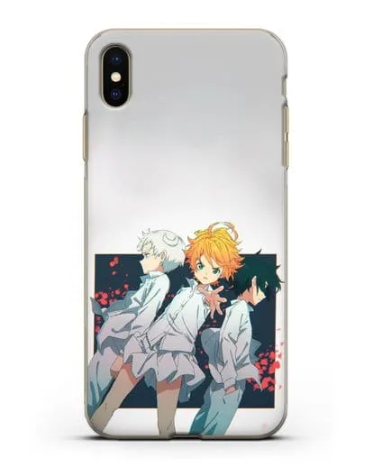 Чехол аниме Обещанный Неверленд - Особенные силиконовый для iPhone XS Max