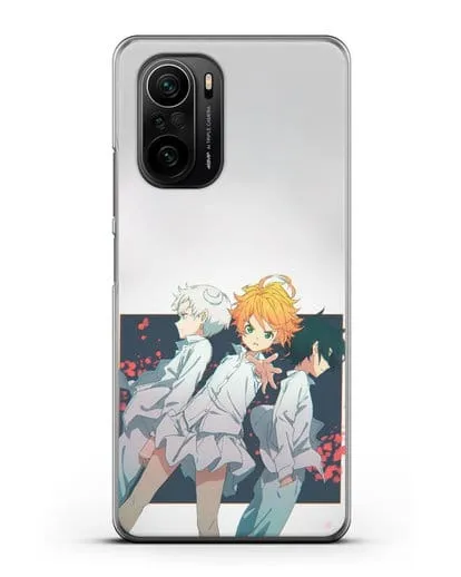 Чехол аниме Обещанный Неверленд - Особенные силиконовый для Xiaomi Poco F3