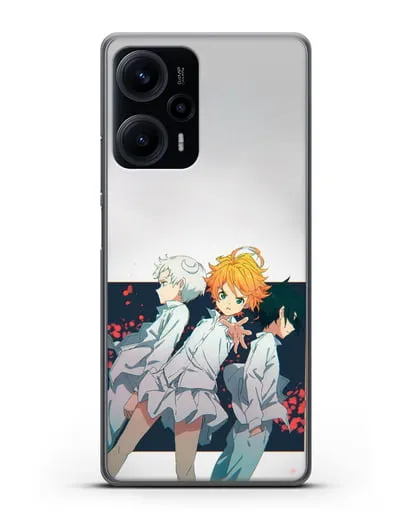 Чехол аниме Обещанный Неверленд - Особенные силиконовый для Xiaomi Poco F5