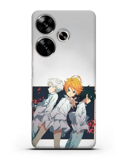 Чехол аниме Обещанный Неверленд - Особенные силиконовый для Xiaomi Poco F6