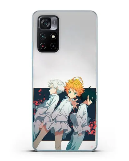 Чехол аниме Обещанный Неверленд - Особенные силиконовый для Xiaomi Poco M4 Pro 5G