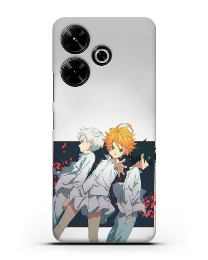 Чехол аниме Обещанный Неверленд - Особенные силиконовый для Xiaomi Poco M6