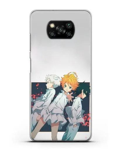 Чехол аниме Обещанный Неверленд - Особенные силиконовый для Xiaomi Poco X3