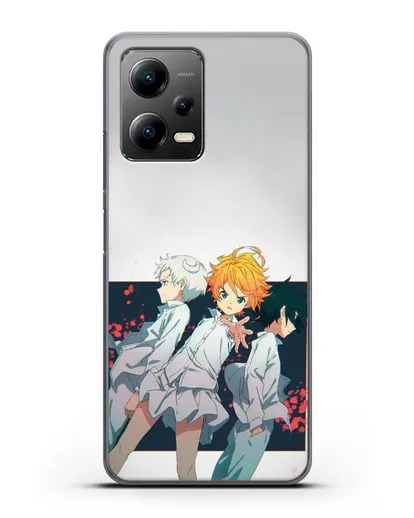 Чехол аниме Обещанный Неверленд - Особенные силиконовый для Xiaomi Poco X5