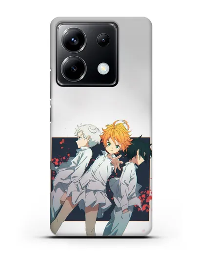 Чехол аниме Обещанный Неверленд - Особенные силиконовый для Xiaomi Poco X6