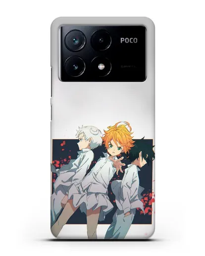 Чехол аниме Обещанный Неверленд - Особенные силиконовый для Xiaomi Poco X6 Pro