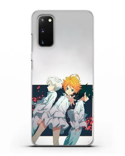 Чехол аниме Обещанный Неверленд - Особенные силиконовый для Samsung Galaxy S20 [SM-G980F]