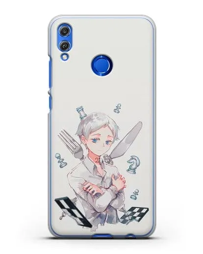 Чехол аниме Обещанный Неверленд - Норман силиконовый для Honor 8X