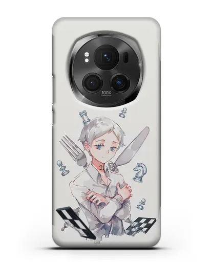 Чехол аниме Обещанный Неверленд - Норман силиконовый для Honor Magic 6 Pro