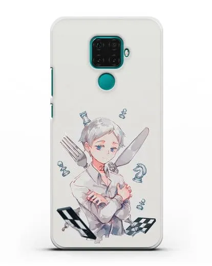 Чехол аниме Обещанный Неверленд - Норман силиконовый для Huawei Mate 30 Lite