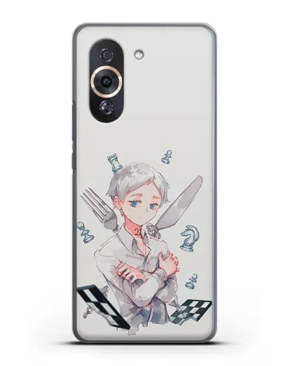 Чехол аниме Обещанный Неверленд - Норман силиконовый для Huawei Nova 10