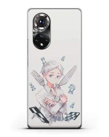 Чехол аниме Обещанный Неверленд - Норман силиконовый для Huawei P50 Pro