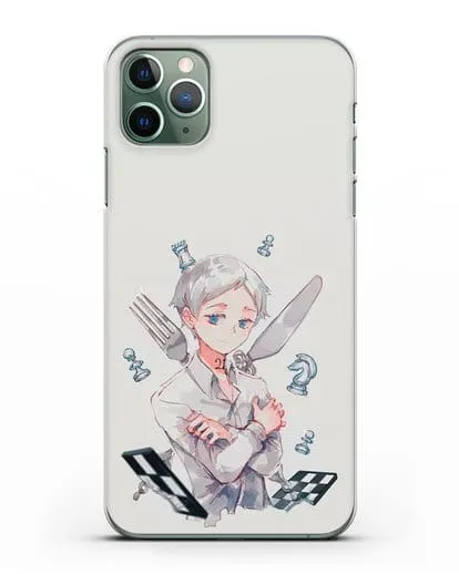 Чехол аниме Обещанный Неверленд - Норман силиконовый для iPhone 11 Pro Max