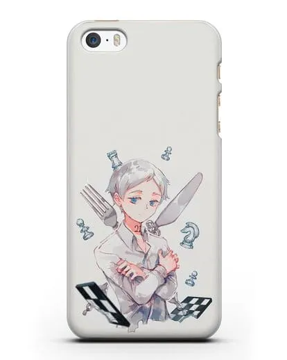 Чехол аниме Обещанный Неверленд - Норман силиконовый для iPhone 5/5s/SE