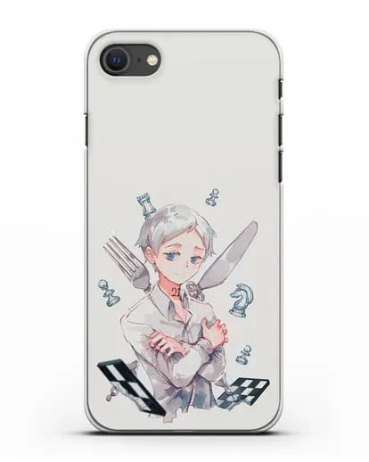 Чехол аниме Обещанный Неверленд - Норман силиконовый для iPhone SE 2020