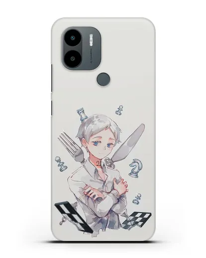 Чехол аниме Обещанный Неверленд - Норман силиконовый для Xiaomi Poco C51