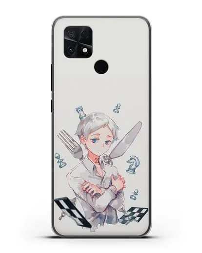 Чехол аниме Обещанный Неверленд - Норман силиконовый для Xiaomi Poco C40