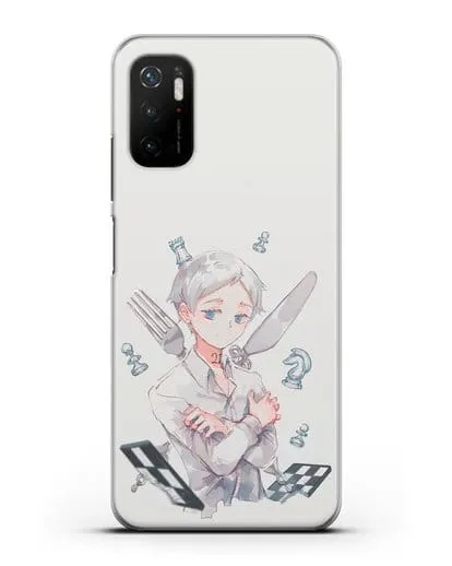 Чехол аниме Обещанный Неверленд - Норман силиконовый для Xiaomi Poco M3 Pro