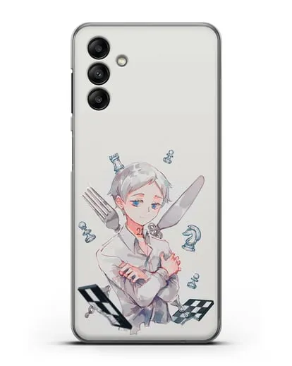 Чехол аниме Обещанный Неверленд - Норман силиконовый для Samsung Galaxy A04s [SM-A047]