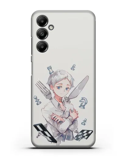 Чехол аниме Обещанный Неверленд - Норман силиконовый для Samsung Galaxy A05s [SM-A057]